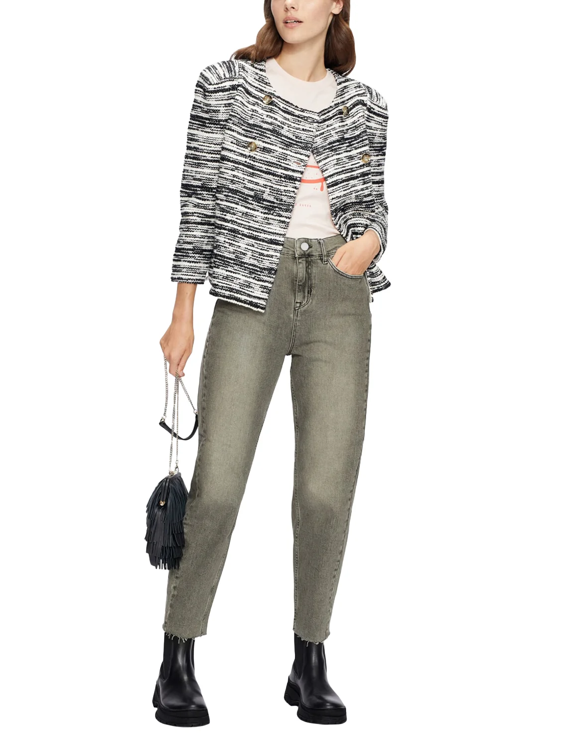 №2 Джинсы-мом (Zaira, Ted Baker)