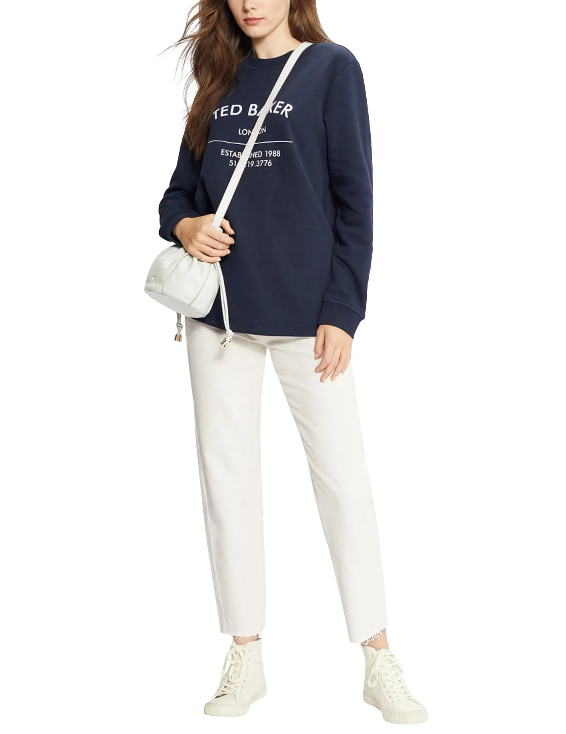 №1: Джинсы-мом с необработанными краями (Ellra, Ted Baker)