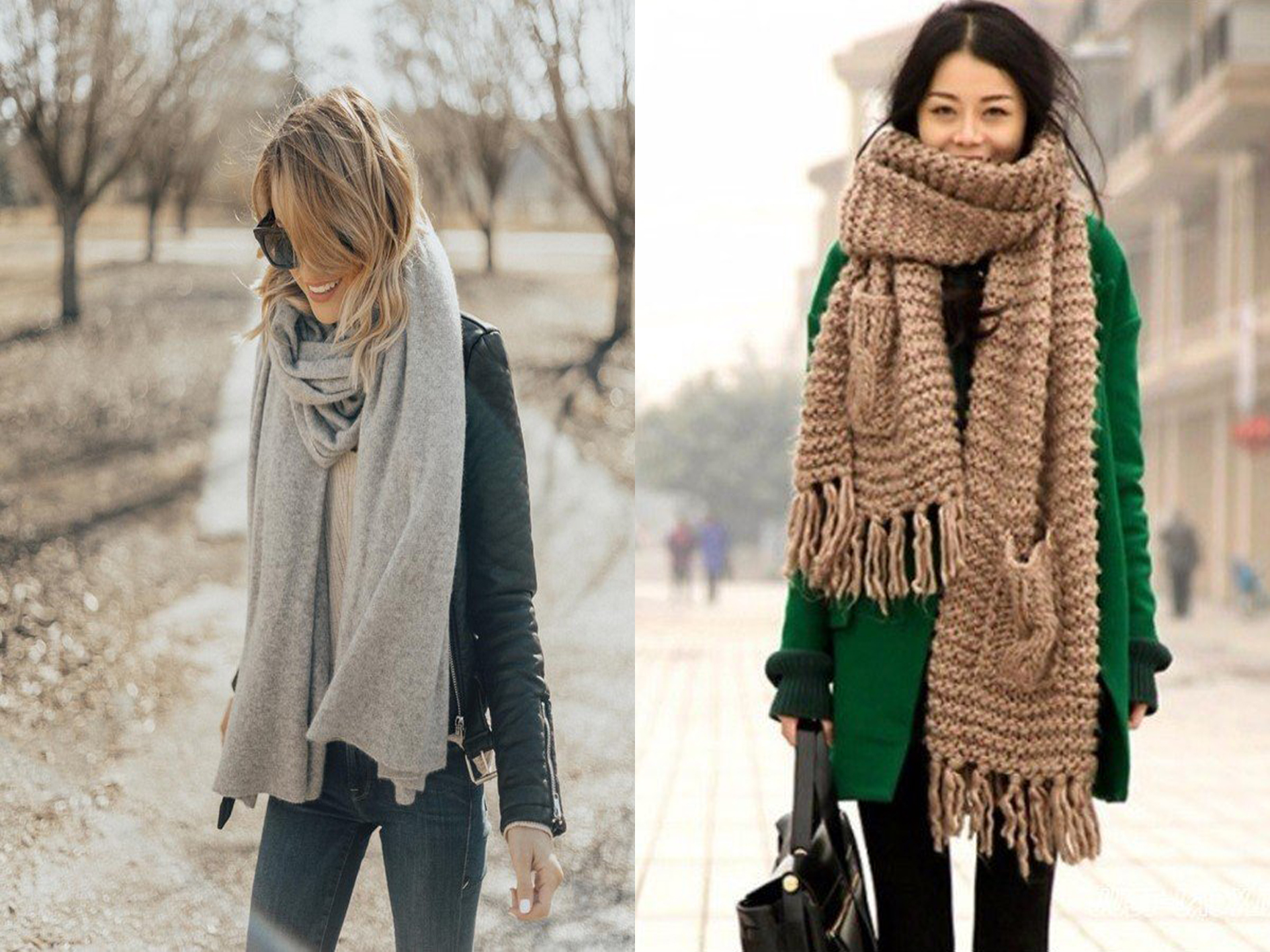 Как правильно выбрать женский шарф
