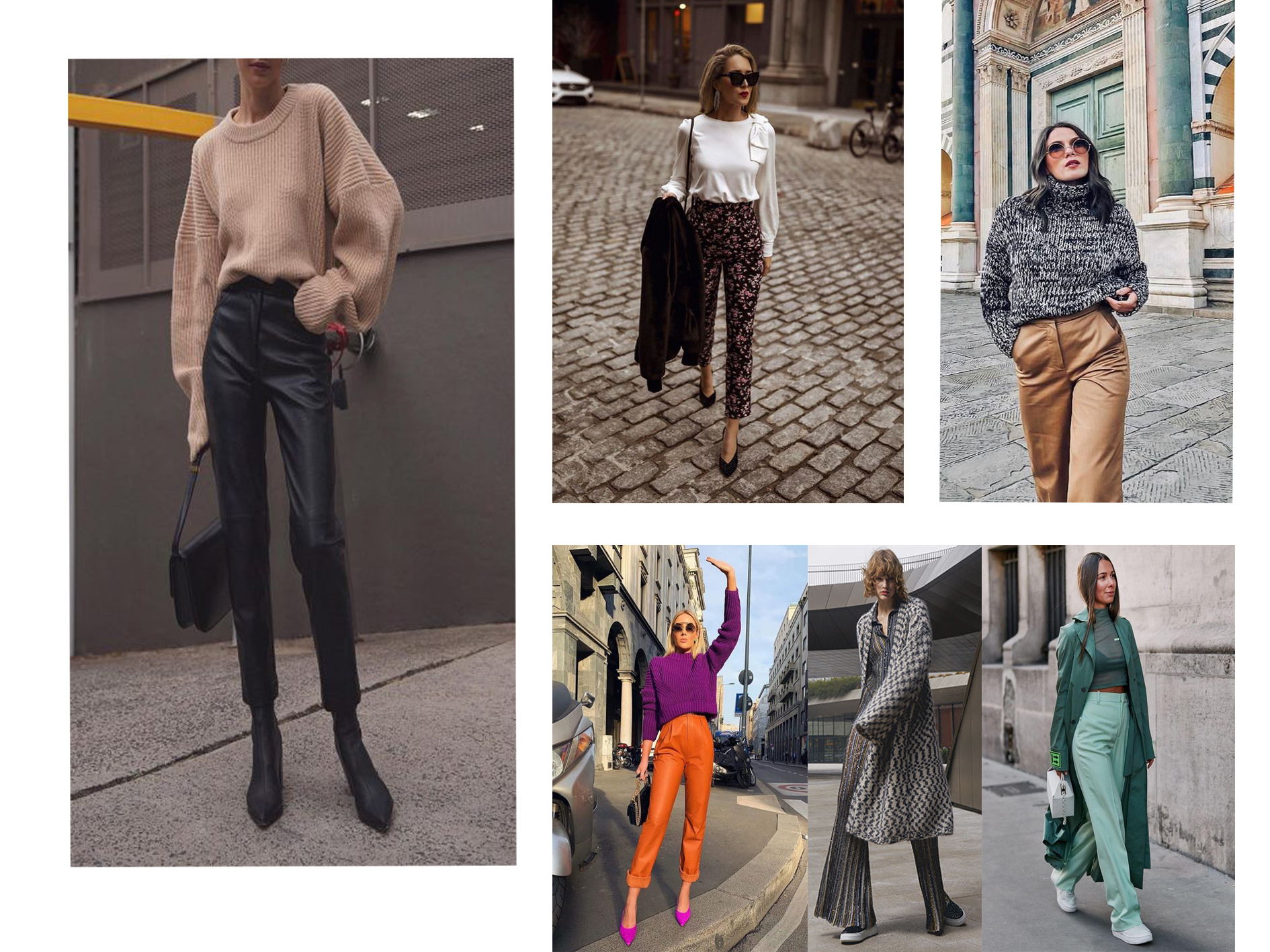 Модные женские брюки 2021-2022 осень-зима: трендовые брюки