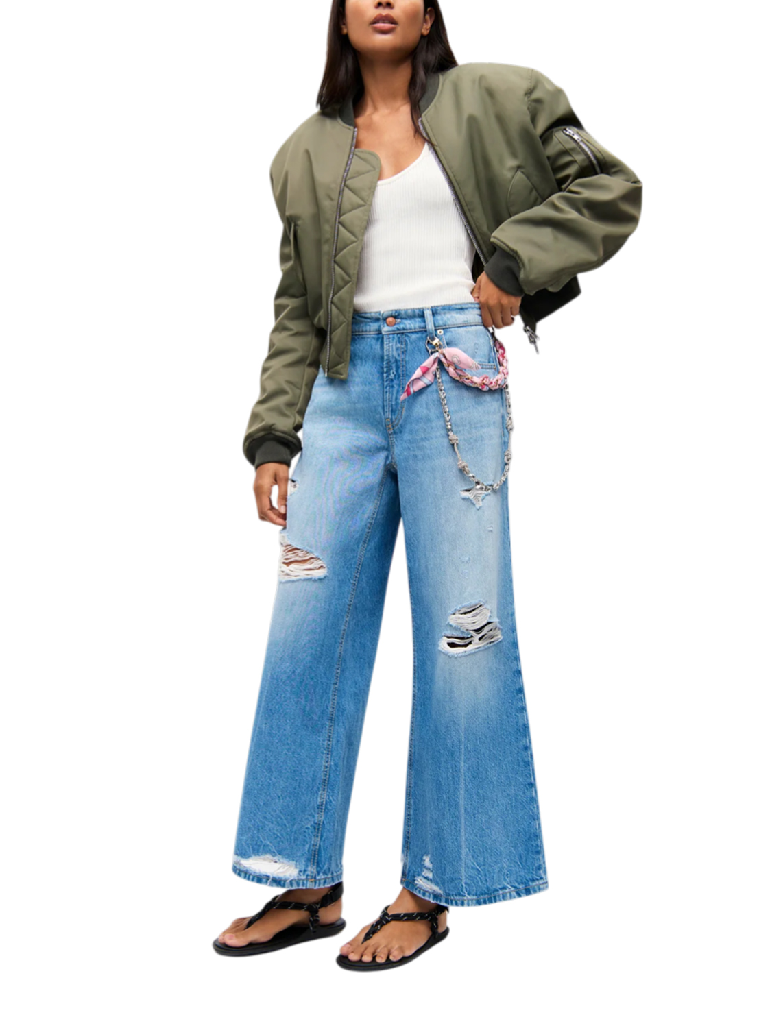 Джинсы Palazzo