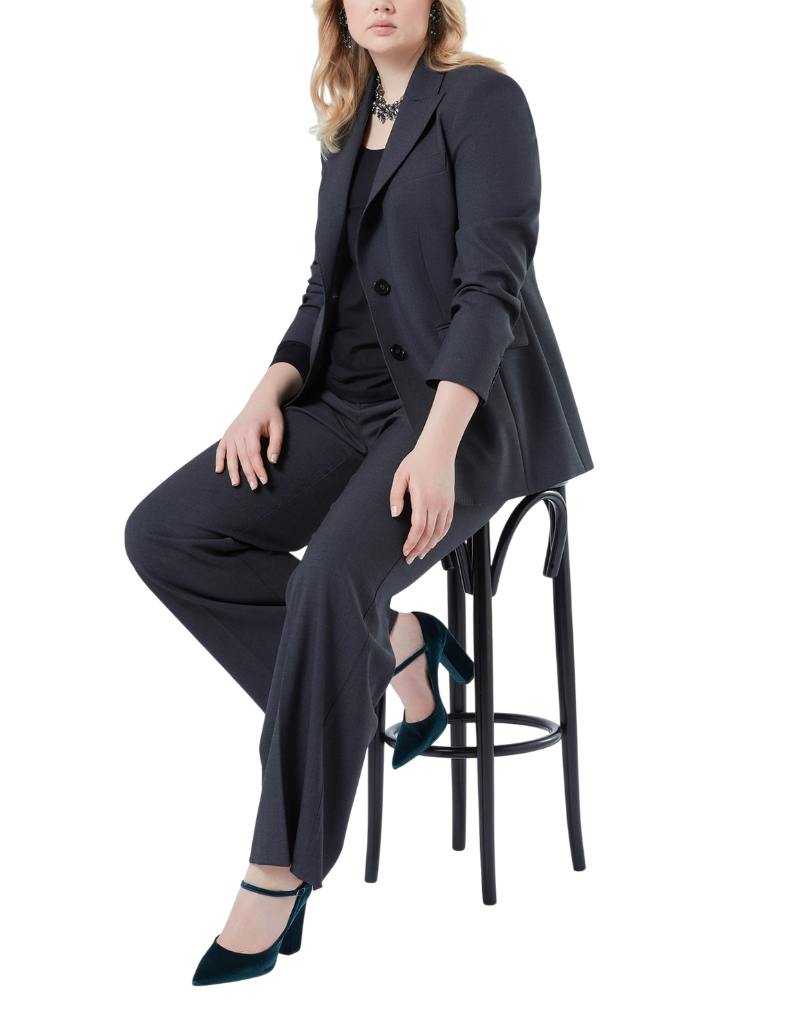 Комплект кольє + сережки Cancan